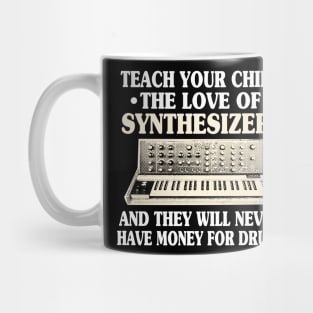 Modular Synthesizer Synth ADSR Analog Funny Drugs Mug